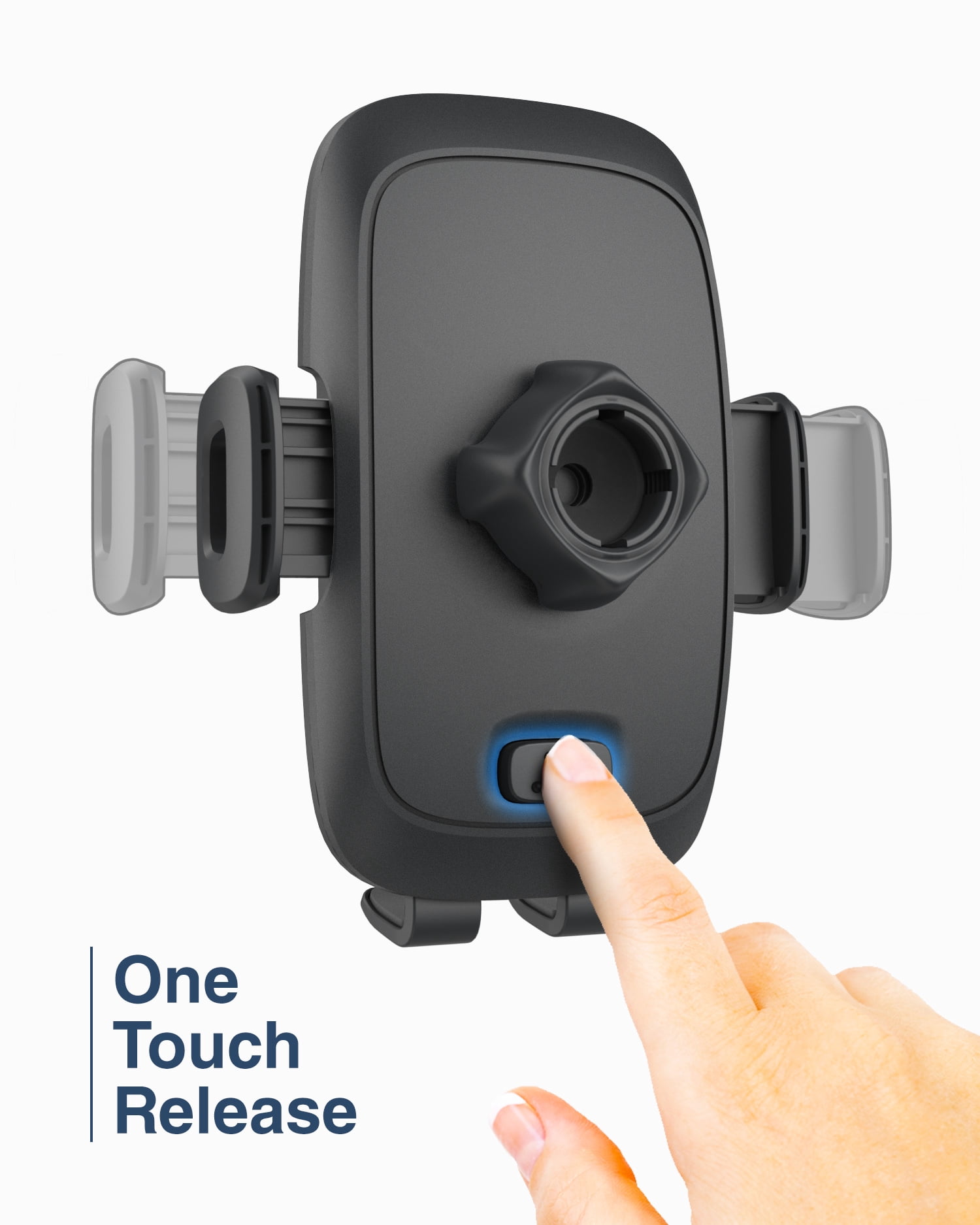 Encased Phone Holder For Car - Air Vent Cellphone Universal Car Mount for iPhone & Android