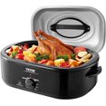 thumbnail image 1 of VEVOR Electric Roaster Oven, 20 QT Turkey Roaster Oven with Self-Basting Lid, 1450W Roaster Oven with Defrost & Warm Function, Adjustable Temperature, Removable Pan & Rack, Fits Turkeys Up to 24LBS, 1 of 8