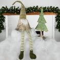 thumbnail image 2 of Northlight Sitting Gnome with Knitted Hat and Dangling Legs Christmas Figure - 29" - Green, 2 of 5