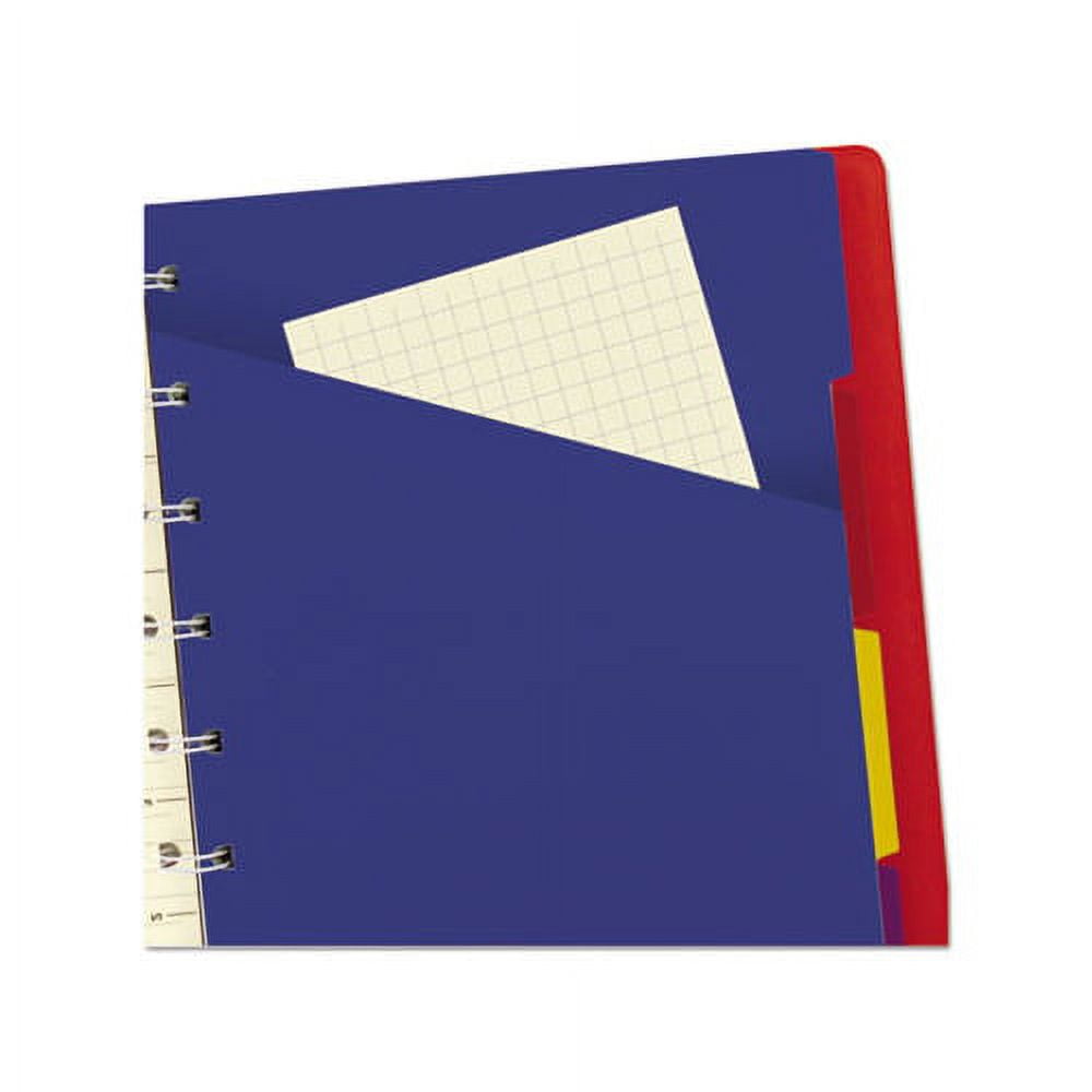Notebook 1 Subject 1 Subject, Medium/College Rule, Red Cover, 8.25 x 5.81, 112 Sheets