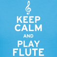 thumbnail image 3 of CafePress - Keep Calm And Play Flute Women's Dark T Shirt - Women's Traditional Fit Dark T-Shirt, 3 of 4