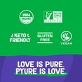 thumbnail image 5 of Pyure Organic Stevia Packets | Zero Calorie Sugar Substitute | Keto Coffee Sweetener | Plant-Based, Zero Carb | 1000 Count, 5 of 5