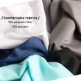 thumbnail image 4 of Men‘s Compression Shirt Slimming Short Sleeve Baselayer Body Shaper Workout T-Shirt Cool Dry Shapewear Undershirt, 4 of 6