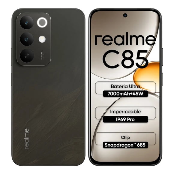 REALME C85 8 GB 256 GB 4G NEGRO