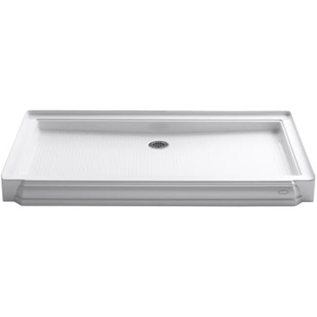 S Recreation B1GNSB3434WC 34 x 34 in. Shower Pan Front Center Drain