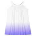 thumbnail image 5 of Ashirexll Girls Summer Dress, Girls Dresses Size 10-12, Children Fashion Casual Slip Dress Gradient Color Sleeveless Camisole Summer Dress, 5 of 7