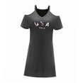 thumbnail image 3 of Vestido corto de verano para mujer, con hombros descubiertos, para primavera y adolescente, para oficina, regalo para mujer S, 3 of 7