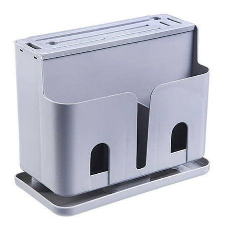 

Fusipu Kitchen Knife Holder Draining Box Spoon Fork Chopsticks Tableware Organizer