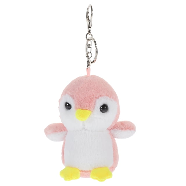 KAKOWELY Lindo llavero de pingüino, llavero de pingüino de peluche, llavero colgante decorativo, mini llavero de pingüino