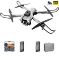 thumbnail image 2 of Cámara Aérea Uav Drone FPV plegable 4K HD de doble lente para adultos principiantes (batería gris2), 2 of 9