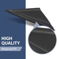 thumbnail image 4 of Pair Window Mirror Fender Corner Molding Cap Black Fit For 2012-2018 Ford Focus, 4 of 10