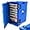 Blue, variant on ROVSUN 82QT/109 QT Insulated Food Pan Carrier, Hot Box Food Warmer w/Wheels Double Buckles and Handles, Stackable Hot Boxes for Catering Restaurant Canteen Family Party