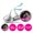 Fuchsia Pink, variant on Darling Souvenir chocolate Labels 190 Pcs Love is Sweet Photo Wedding Custom Stickers-Orange