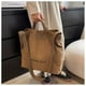 thumbnail image 5 of Bolso de lona UICIOP para mujer, casual, bandolera, café, 5 of 7