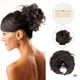 thumbnail image 1 of Fiudx Peluca con Círculos, Peluca Estilosa, Postizable Tipo Nido de Pollo, Voluminosa y Suelta, Extensión de Cabello de Aspecto Natural, Peinados Versátiles, Ideal para Mujeres de Moda, con Clip Segu, 1 of 2