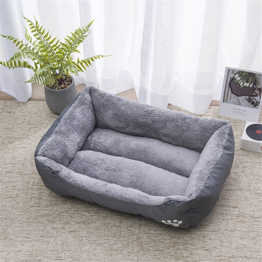 ZBH 4 in 1 Dog Beds Orthopedic Dog Beds for Medium Dogs, Washable Dog Beds, Waterproof Lining Small Medium Pet Dog Beds Couch with Non-Slip Bottom