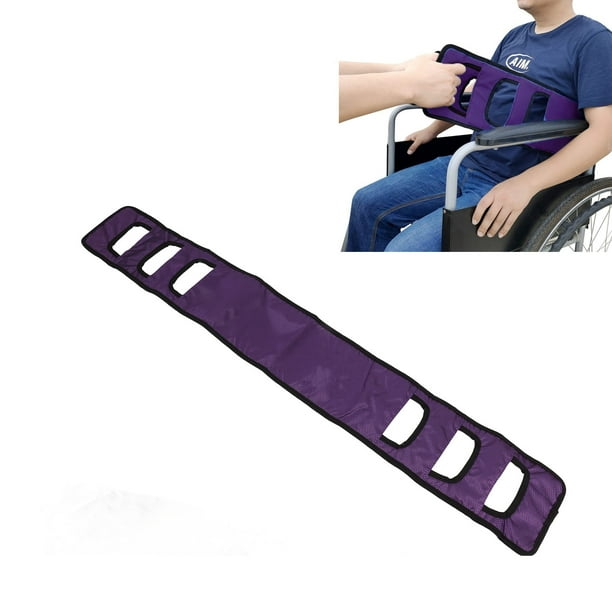 Patient Transfer Sling Gait Belt Padded Breathable Patient Lift Transferring Belt Mobility Aids