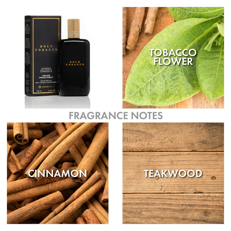 Tobacco Vanille Eau De Toilette, Fragrance Spray for Day or Night 3.4 Fl Oz  | 100ml