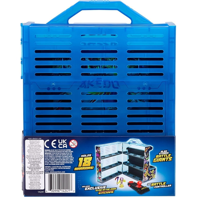 Akedo - Ultimate Arcade Warriors Collector Case, Mini Akedo - Ultimate Arcade Warriors Collector Case, Mini
