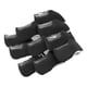 thumbnail image 3 of Juego de 10 fundas protectoras para cabeza de hierro de golf, accesorios de entrenamiento portátiles para golf negro, 3 of 9