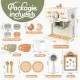 thumbnail image 3 of Set de juguete Wooden Dreamon Coffee Maker para niños de 3 a 6 años, 3 of 6