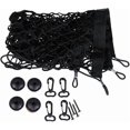 thumbnail image 4 of jfqm Fit for Car Mesh Elastic Nylon Rear Back Cargo Trunk Storage Organizer Luggage Net Holder Accessory (Color : SingleLayer110X60cm), 4 of 5