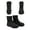 BLACK-1, variant on Nortiv8 Men's Snow Boots Insulated Waterproof Rugged Duty Outdoor Winter Boots Avenue BLACK Size 9