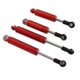 thumbnail image 1 of RC Front Rear Shock Absorbers, Decorative Practical High Elastic Spring Front Rear Shock Absorbers Easy Replaceable CNC Machining  for Remote Control Car Red, 1 of 7