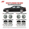 thumbnail image 3 of APF Full Brake Kit Rotors and Pads for Honda Accord 2011-2012, 3 of 9