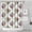 Pioneer Flower Floral-2, variant on Pioneer Flower Floral Print Pattern Shower Curtain 84"x72", Bathroom Decorative Shower Curtain Set with 12 Hooks, Waterproof Washable