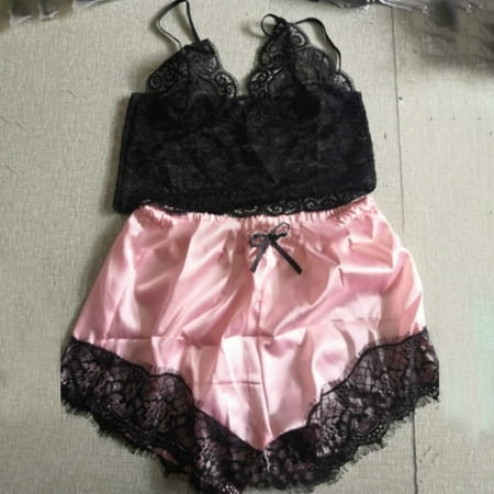 

Women Valentine Plus Size Sexy Lingerie Underwear Nightwear Sleepwear Lace Set