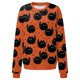 thumbnail image 5 of Sudadera de manga larga para mujer, blusa con estampado de costura y blusas sueltas Pompotops gfhjh3212, 5 of 5