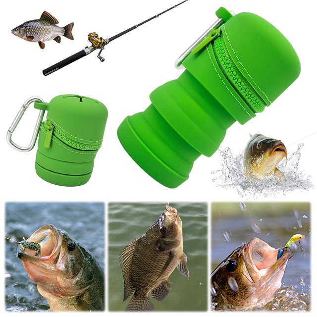 Caja Almacenamiento para Atado Moscas Plegable Con Hebilla Acero Inoxidable Accesorios Pesca