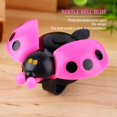 thumbnail image 2 of Colorful Plastic Clear and Melodious Bell Sound Lovely Kid Beetle Ladybug Ring Bell For Cycling Bicycle Bike Ride Horn Alarm, 2 of 8
