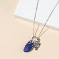 thumbnail image 4 of Aellinatey Ocean Style Charm Necklace Sweater Chain Jewelry Sea Glass Pendant Necklace, 4 of 21