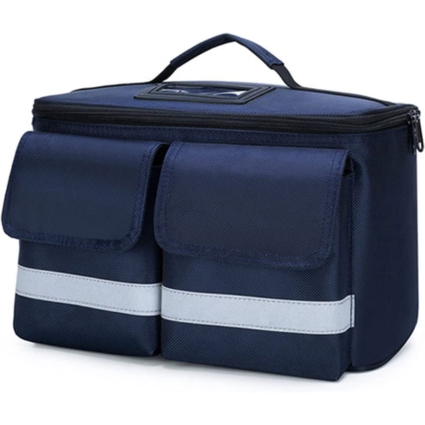Botiquín de primeros auxilios Mochila Bolsa vacía portátil impermeable Bolsa de primeros auxilios Coches al aire libre Bolsa de supervivencia de emergencia Bolsa de viaje para acampar (solo bolsa)