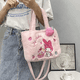 thumbnail image 3 of Sanrio-Bolso de felpa de Hello Kitty para mujer, bolsa Kawaii Kuromi My Melody, bolso de mano de Anime de dibujos animados, Cinnamoroll, bolsas de almacenamiento, regalos para niñas, 3 of 5