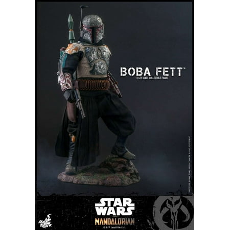 Star Wars The Mandalorian Boba Fett Collectible Figure (Regular Version)