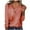 Pink, variant on Diufon Plus Size Womens Tunics Casual Solid Color Blouses Button V Neck Long Sleeve Tops