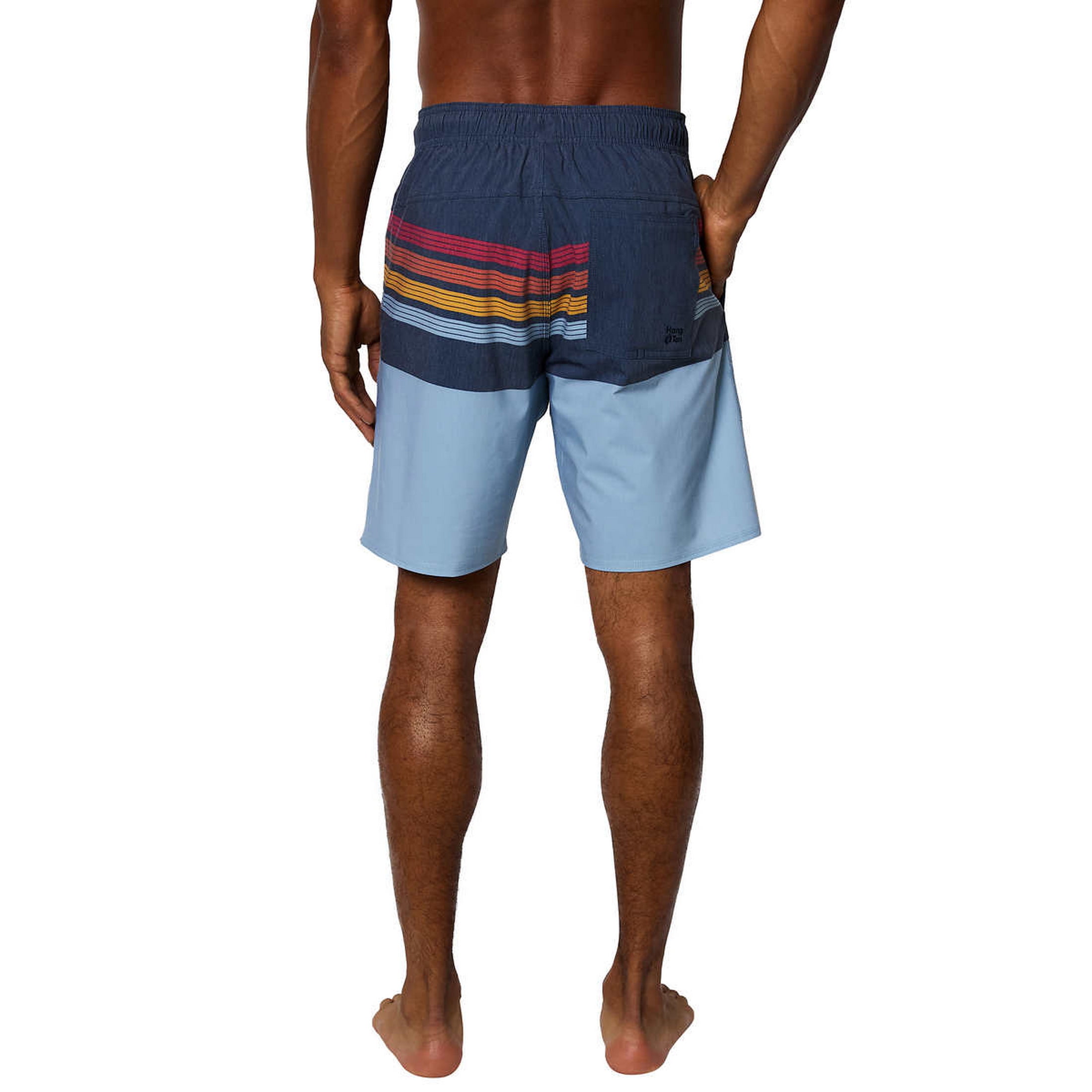 Hang Ten Swimwear Bottoms Male Blue Swim Shorts for Men, XXL