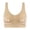 Khaki, variant on ZUBMGKTE Jelly Bras for Women No Underwire Full Coverage Plus Size Support Seamless