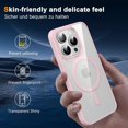 thumbnail image 4 of New High Quality No Yellowing PC Hard Phone Case For iPhone 16 15 14 13 12 11 Pro Max Plus Clear Magnetic Magsafe Antiskid Cover, 4 of 5