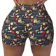 thumbnail image 2 of Fotbe Christmas Holiday Bowling Shorts Sin Costuras – Shorts Deportivos de Cintura Alta para Mujer, Elásticos para Gimnasio, Yoga, Running o Ciclismo-Large, 2 of 8