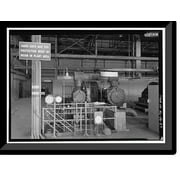Historic Framed Print, United States Nitrate Plant No. 2, Reservation Road, Muscle Shoals, Muscle Shoals, Colbert County, AL - 27, 17-7/8" x 21-7/8"
