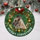 thumbnail image 1 of Fiudx Colgante Navideño de Perro, Adorno Divertido para Árbol, Impresión Por Sublimación de Alta Temperatura, Decoración Multiusos, Regalo para Fiestas de Oficina, Decoración Navideña para Ventanas o, 1 of 2