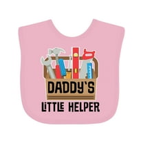 Inktastic Daddys Little Helper Tool Box Boys or Girls Baby Bib