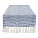 thumbnail image 1 of Camino de Mesa DII 100% Algodón Tejido 38x274 cm Azul, 1 of 8