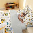 thumbnail image 4 of Erosebridal Construction Vehicle Twin Bedding, Truck Bedding Comforter Set, Construction Vehicles, Gray Reversible 7-Piece, 4 of 6