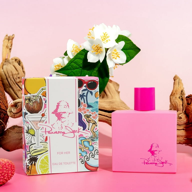 Panama Jack Eau de Toilette for Women, 1.7 fl oz (50 ml), Fruity