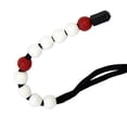 thumbnail image 4 of DYNWAVECA 2x PROFESSIONAL BEADED GOLF STROKE COUNTER KEEPER BRACELET with HOOK CLIP White And Red, 4 of 9